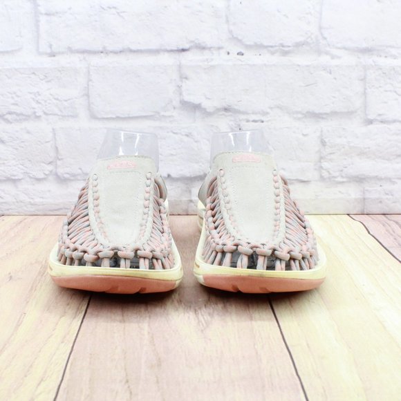 Keen Uneek Cream Bungee Cord Woven Outdoor Water Sandals Size 8 - Picture 4 of 9